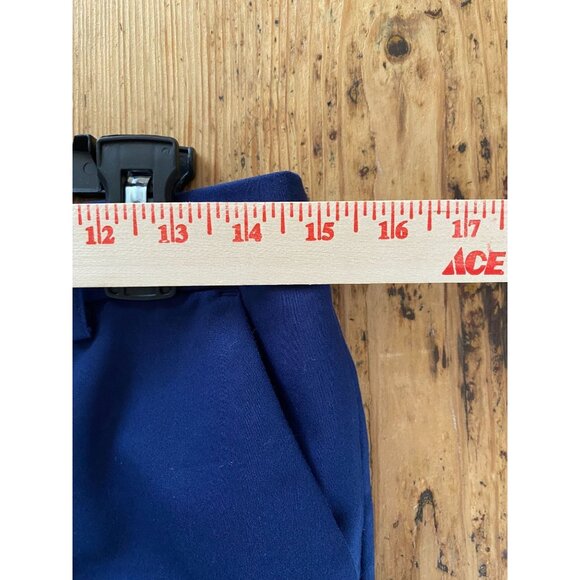 Express Columnist Ankle Womens‎ Mid Rise Stretch Pants Navy Size 6R Workwear - Picture 6 of 7